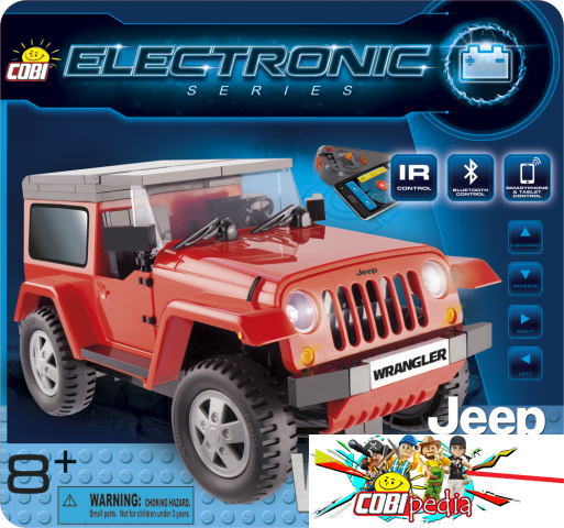 Cobi 21920 Jeep Wrangler (red)